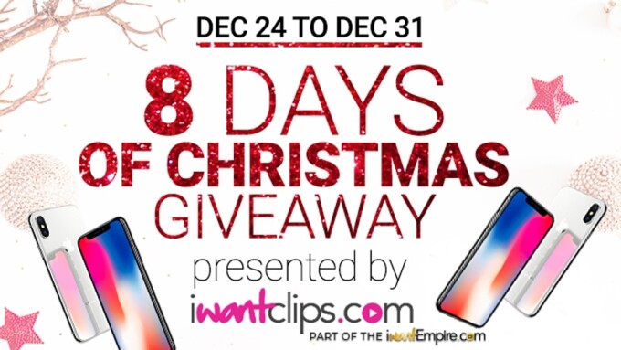 iWantClips Celebrates Eight Days of Christmas With Artist Contest