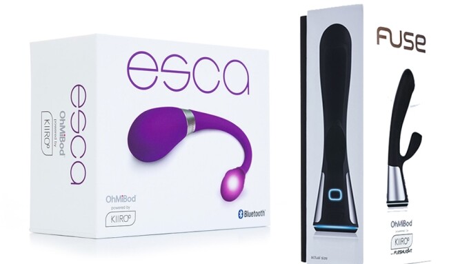 OhMiBod Showing Off Fuse, Esca Powered by Kiiroo at CES