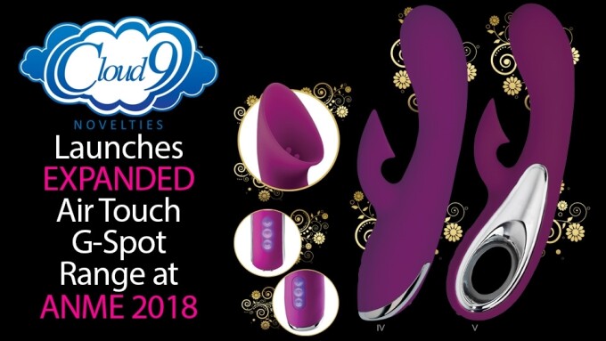 Cloud 9 Debuts Expanded AirTouch G-Spot Line at ANME