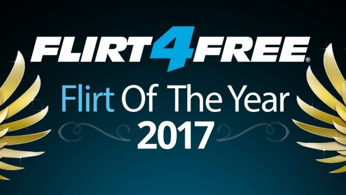 Flirt4Free Names 2017 'Flirt of the Year' Winners, Awards $180K in Prizes