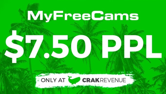 CrakRevenue Continues MyFreeCams Promo