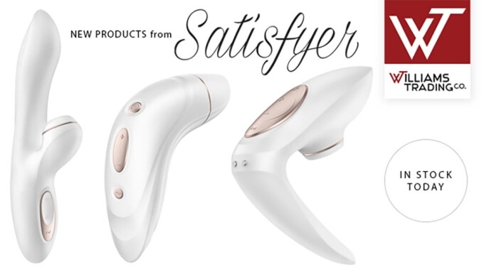 Williams Trading Adds New Satisfyer Pro Products to Stock