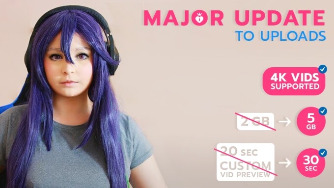 ManyVids Upgrades Upload Feature