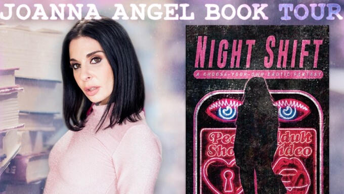 Joanna Angel Slates Book Tour for 'Night Shift'