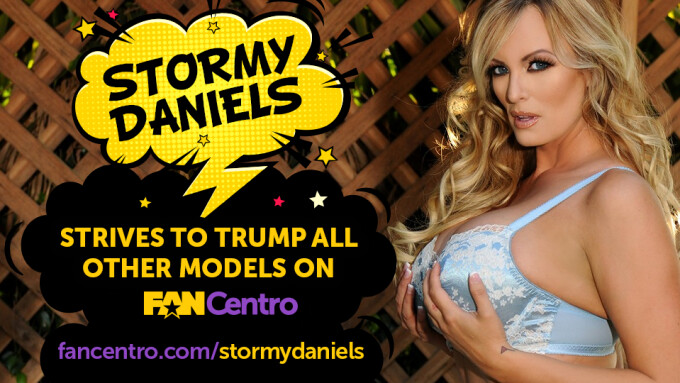 Stormy Daniels Joins FanCentro