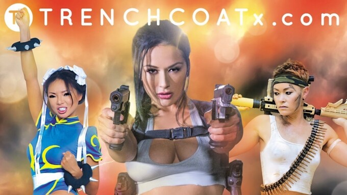 Kayden Kross Presents TrenchcoatX.com's 'Gamer Girls' 