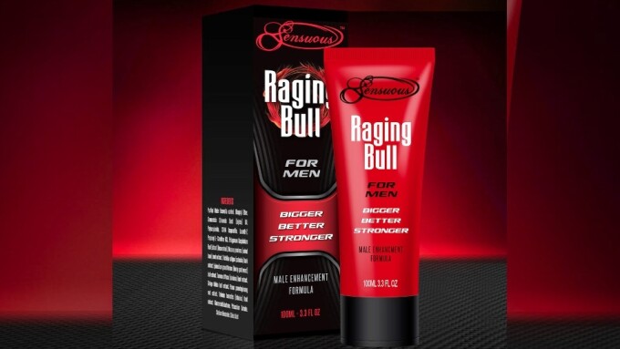 Sensuous' Libido-Charging Raging Bull Enhancer Now Shipping