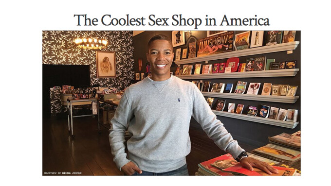 Advocate Declares Feelmore 'Coolest Sex Shop in America'