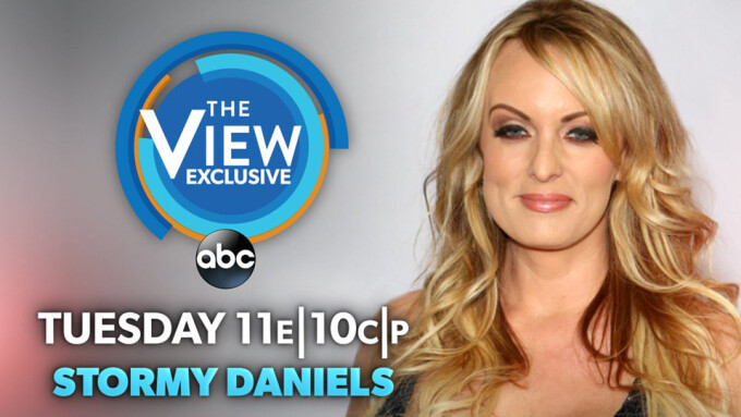 Stormy Daniels to Appear on ABC's 'The View' on Tuesday