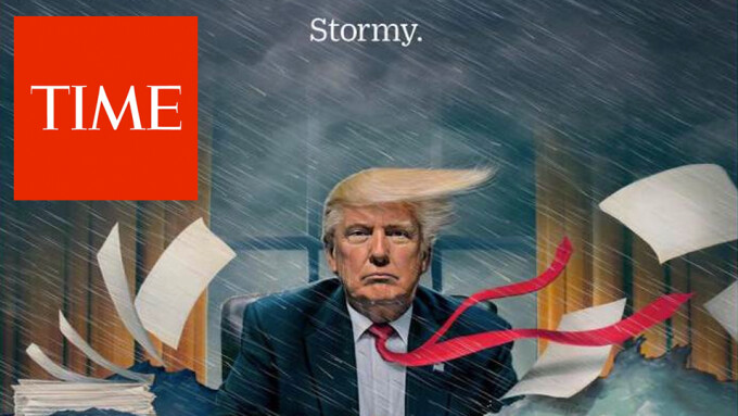 Time's Cover Awash With 'Stormy' Allusions