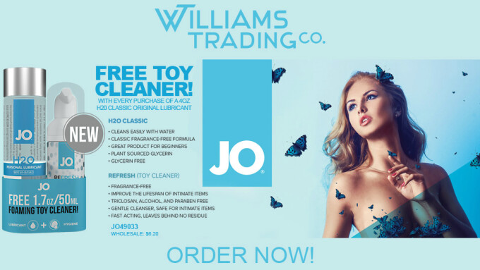 Williams Trading Launches Free System Jo Toy Cleaner Offer
