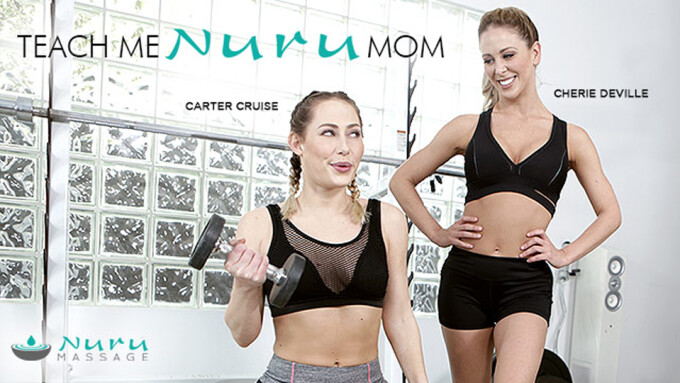 Cherie DeVille, Carter Cruise Star in Gamma's Newest Nuru Massage Release