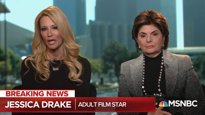 Jessica Drake Backs Stormy Daniels' Claims in MSNBC Interview