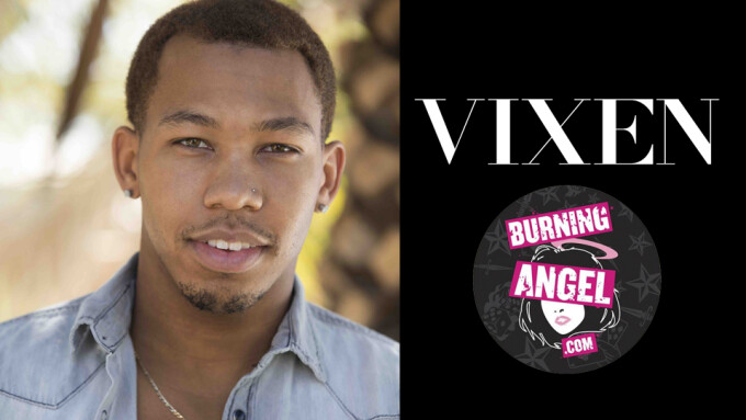 Ricky Johnson Stars in New Scenes From Vixen, Burning Angel