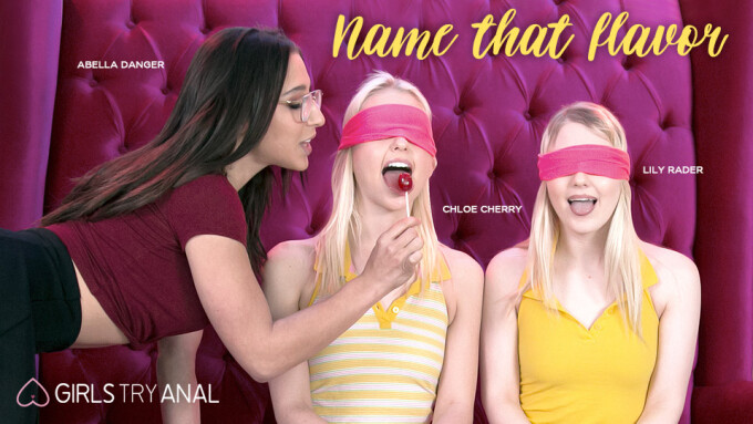 Chloe Cherry, Lily Rader Taste Abella Danger in Girlsway's 'Name That Flavor'