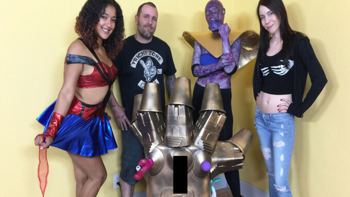 WoodRocket Builds Infinity Gauntlet Sex Machine for 'Assvengers'