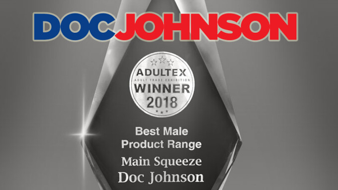 Doc Johnson Wins 2018 Adultex Award for Main Squeeze Line