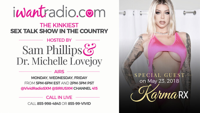 Karma Rx to Guest on iWantRadio Today