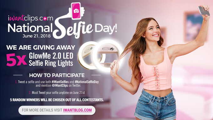 iWantClips' Newest Contest Celebrates National Selfie Day