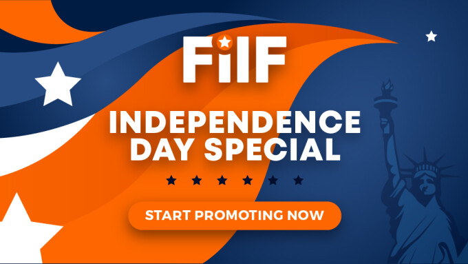 FILF.com Celebrates Independence Day With Exclusive Lisey Sweet Scene