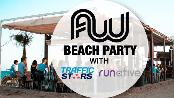 TrafficStars, RUNative Host Affiliates at AWE Beach Party in Barcelona