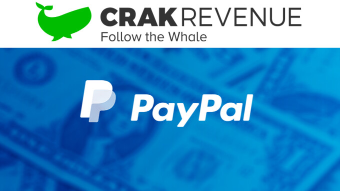 CrakRevenue Adds PayPal Payments