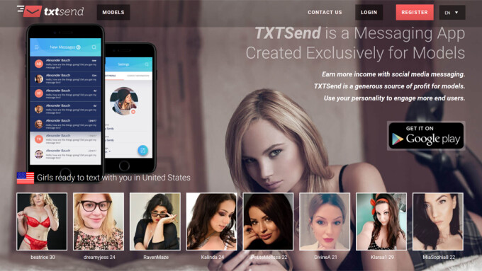 Siteways Group Launches TxtSend Mobile Cam, Clip, Fan Platform