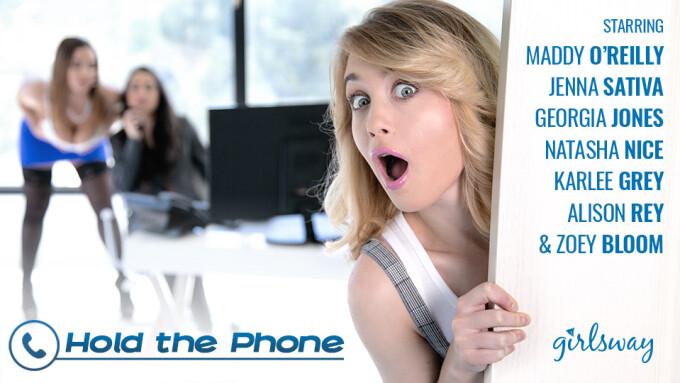 Girlsway Presents 'Hold the Phone' 3-Part Vignette Series