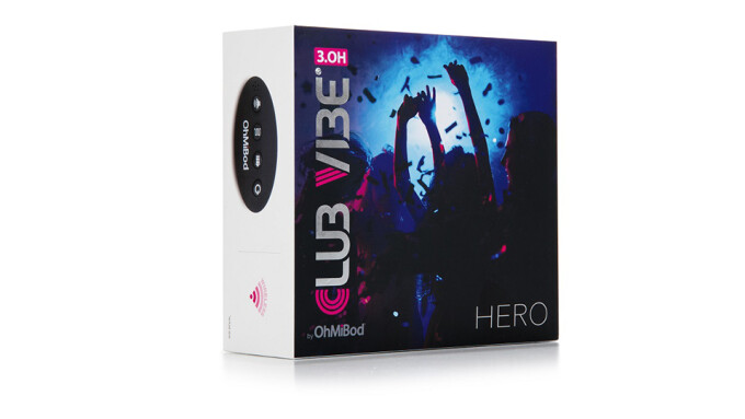 OhMiBod Unveils Wearable Club Vibe 3.OH HERO