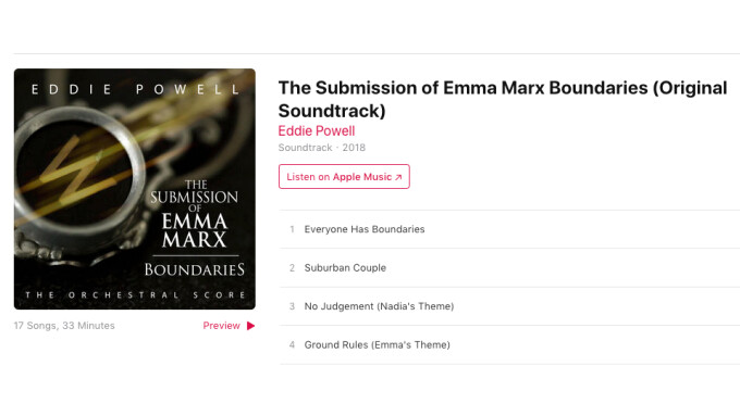 Eddie Powell Releases 'Emma Marx' Soundtrack