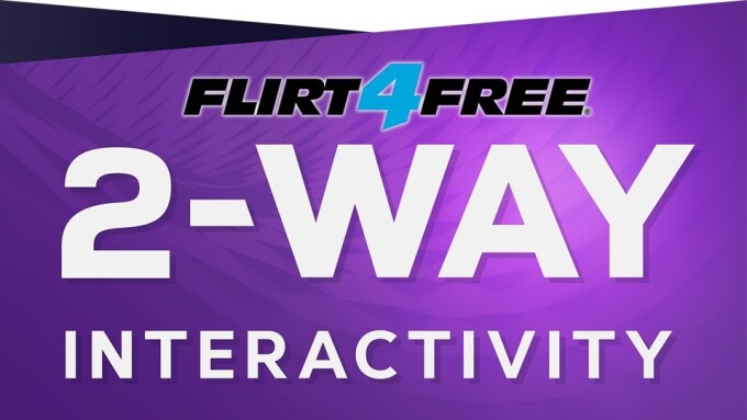 Flirt4Free Debuts Interactive Bi-Directional Cam Controls