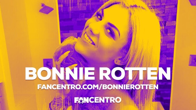 Bonnie Rotten Joins FanCentro