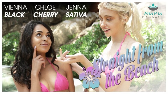 Jenna Sativa Is an Expert Masseuse in NuruMassage's 'Straight From the Beach'