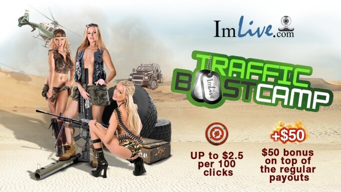 ImLive Offers 'Traffic Boostcamp' Affiliate Promo