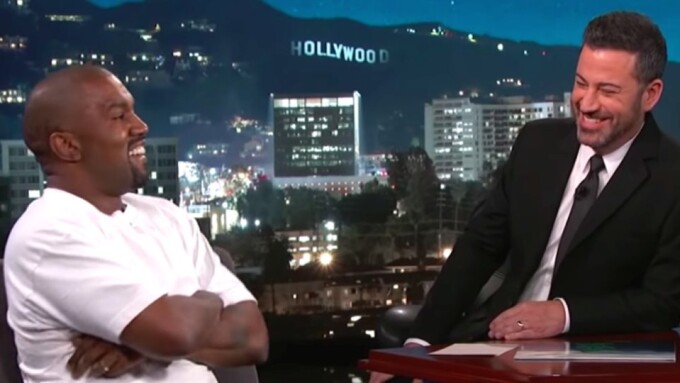 Kanye West Shows Love for Pornhub, Blacked