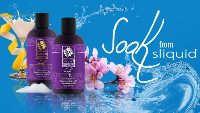 Sliquid Now Shipping Soak Bubble Bath