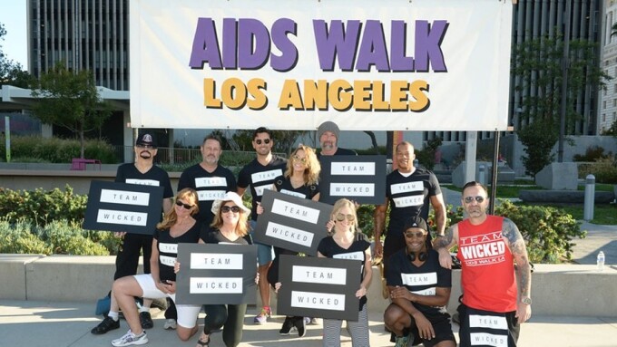 Jessica Drake, Team Wicked Raise $100K for AIDS Walk