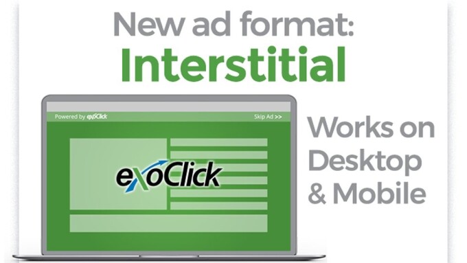 ExoClick Offers Full Page Interstitial Ads