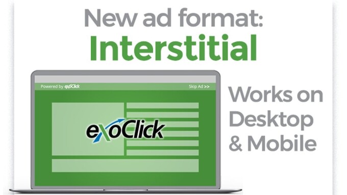 ExoClick Offers Full Page Interstitial Ads