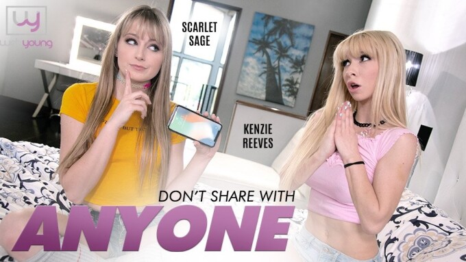 Kenzie Reeves, Scarlett Sage Are Teasing Stepsisters for Girlsway