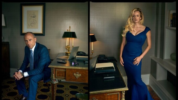 Stormy Daniels Photo'd by Annie Leibovitz for Vogue