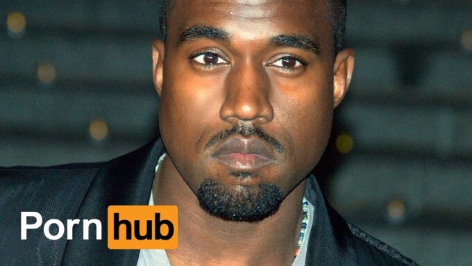 Page Six Hints Kanye West May Have Pornhub Awards Role