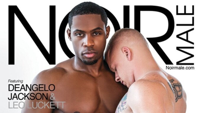 DeAngelo Jackson, Leo Luckett 'Straight to Black' for Noir Male