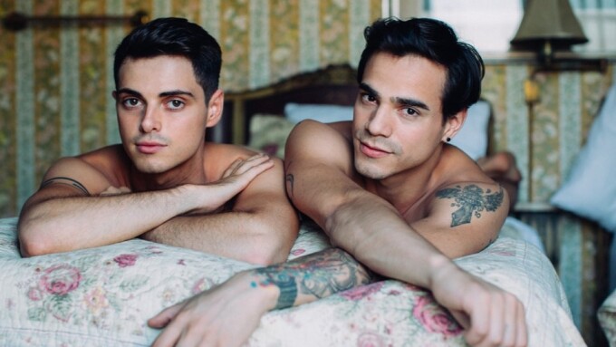 Levi Karter, Ben Masters Are 'Just Being Me' for CockyBoys