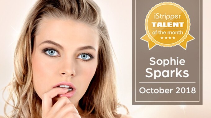 iStripper Names Sophie Sparks October 'Talent of the Month'