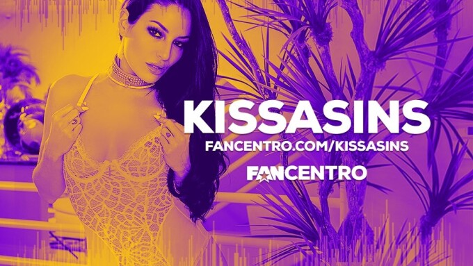 Kissa Sins Joins FanCentro