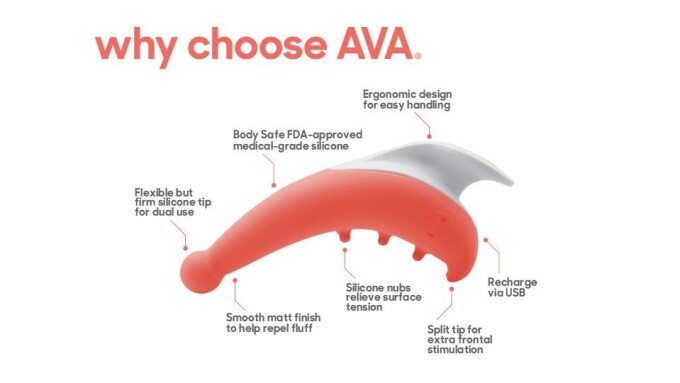 AVA Ergonomic Vibrator Officially Launches