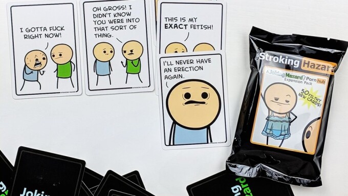 Pornhub Debuts Porn-Themed Expansion Pack for Joking Hazard   