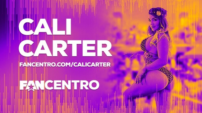 Cali Carter Signs On With FanCentro 