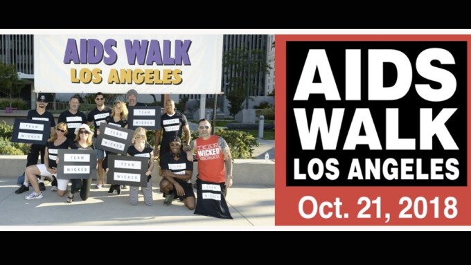 Jessica Drake Again Helps Raise Funds for AIDS Walk Los Angeles